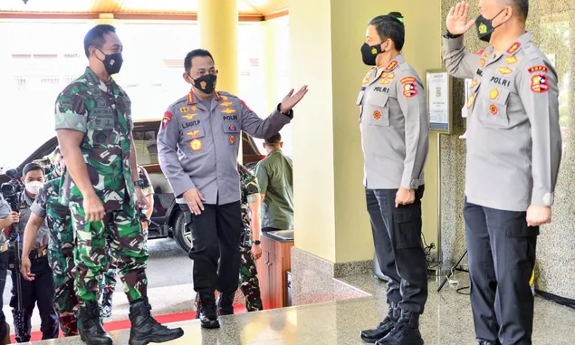 Dikunjungi Panglima TNI, Kapolri: Banyak Hal yang Kami Diskusikan