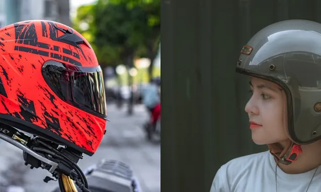 6 Jenis Helm yang Umum Digunakan Pengendara Sepeda Motor, Jangan Salah Pilih