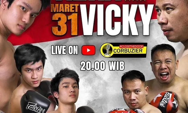 BESOK! 31 Maret 2022, Big Match Azka Corbuzier Melawan Vicky Prasetyo