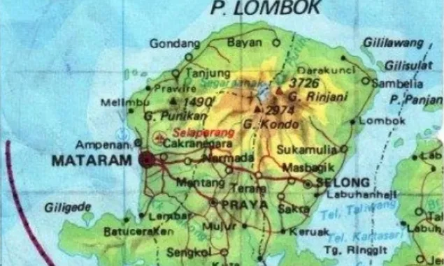 Kerajaan Tertua Di Pulau Lombok Jauh Sebelum Gunung Samalas Meletus
