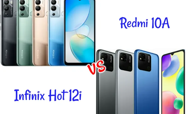 BATTLE Ponsel Redmi 10A vs Infinix Hot 12i yang Harganya Rp1,5 Juta, Mana Paling Unggul?