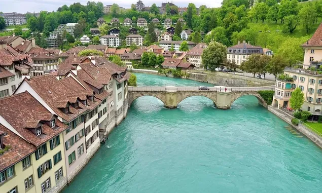 FAKTA Sungai Aare yang Meliuk Manis di Bern Swiss, Tujuan Wisata Anak Ridwan Kamil yang Kini Masih Hilang