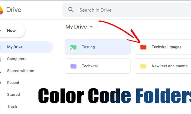 Cara Memberikan Warna atau Label Folder Di Google Drive 2022