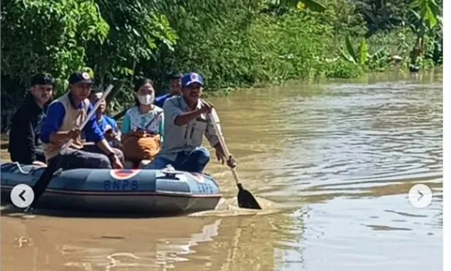 BANJIR BENGKULU Terjang 9 Kecamatan di Rejang Lebong, Giat Evakuasi Warga Terdampak jadi Prioritas