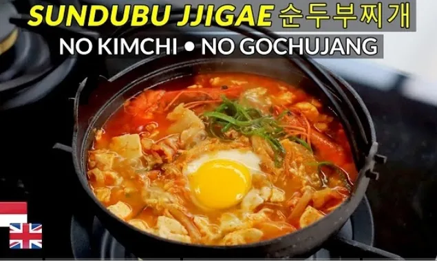 Resep Masakan Internasional  'Sundubu Jjgae/Sup Tahu' Khas Korea