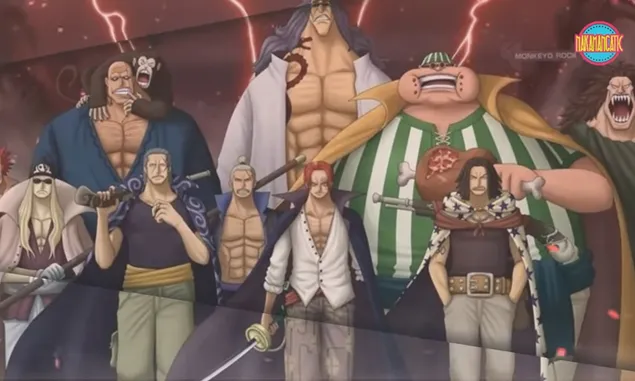 Fakta Tentang Shank dan Kru Bajak Laut Akagami di One Piece, Master Dari Segala Haki