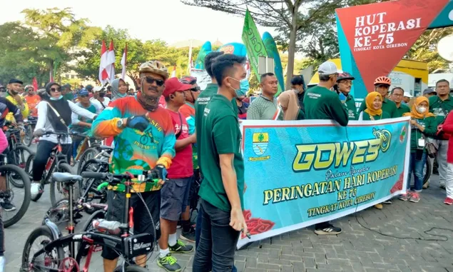 Peringatan Hari Koperasi Tingkat Kota Cirebon Berlangsung Meriah