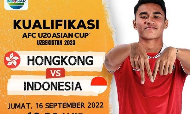 Link Nonton Live Streaming Indonesia Vs Hongkong di Kualifikasi Piala AFC U20, Live Indosiar, Akses Gratis