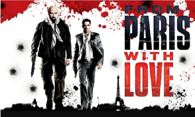 Sinopsis Film From Paris With Love Ada John Travolta, Jonathan Rhys Meyers, Kasia Smutniak di Bioskop Trans TV