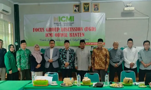 Sambut Pemilu 2024, ICMI Banten Gelar FGD Lintas Ormas Sepakati Beberapa Seruan Moral