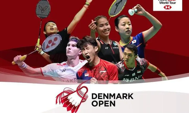 Info Link Live Streaming dan Perkiraan Jam Tanding Denmark Open 2022 Hari ini 18 Oktober 2022