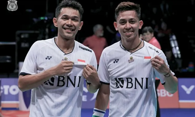 Susul The Minions, Fajar/Rian Genggam Satu Lagi Tiket Final Denmark Open 2022