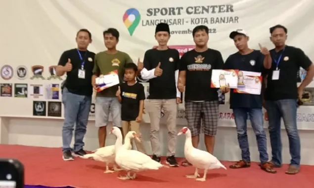 Even Kontes Entog di Banjar Jadi 'Pilot Project',  Harga Sang Juara Melejit hingga Puluhan Juta Rupiah