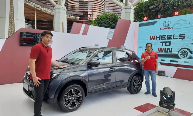Untuk Pertama Kalinya Small SUV Honda WR-V Hadir dalam Eksibisi Bertajuk 'Wheels To Win' di Bandung
