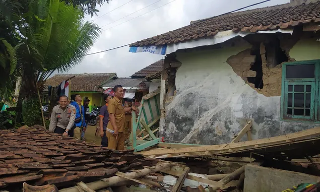 Update Gempa Cianjur, BPBD Sukabumi Catat 681 Rumah Warga Rusak