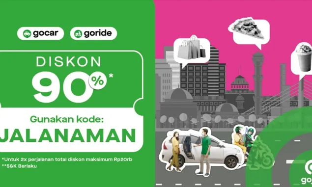 Kumpulan Kode Promo Gojek dan Grab, Rabu 22 Maret 2023, Diskon 90 Persen Sambut Ramadan