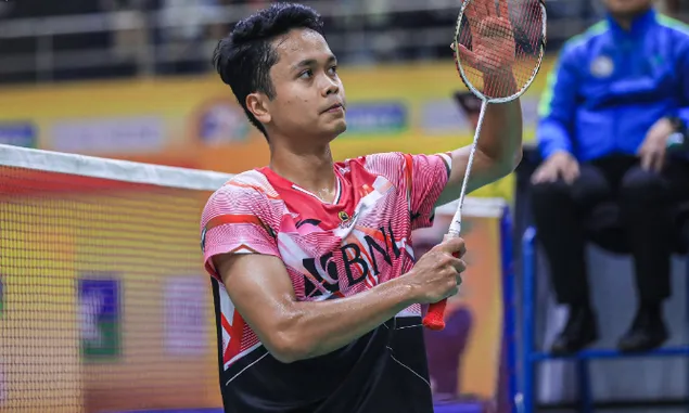 Indonesia Masters 2023: Langkah Ginting Terhenti di Babak 16 Besar