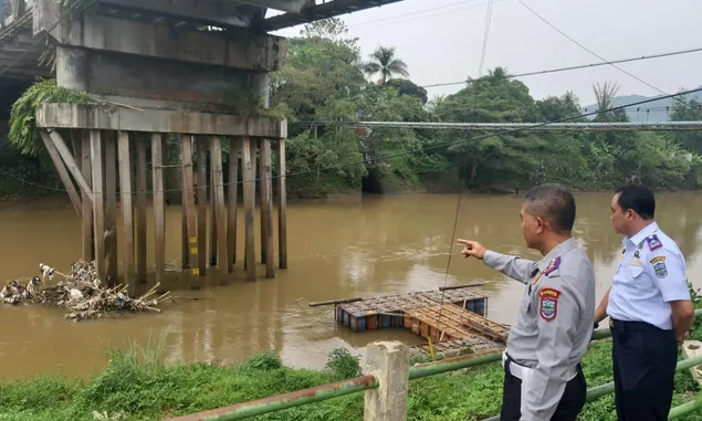 Jembatan Baru Sungai Citanduy Banjar Ditargetkan Beroperasi Lagi Saat Mudik, Tiang Pancang Segera Diperbaiki