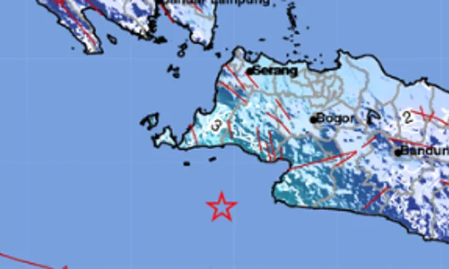 Gempa Magnitudo 5,2 Guncang Banten Hari Ini, Dirasakan hingga Jakarta, Bogor, Depok, Tangerang dan Sukabumi