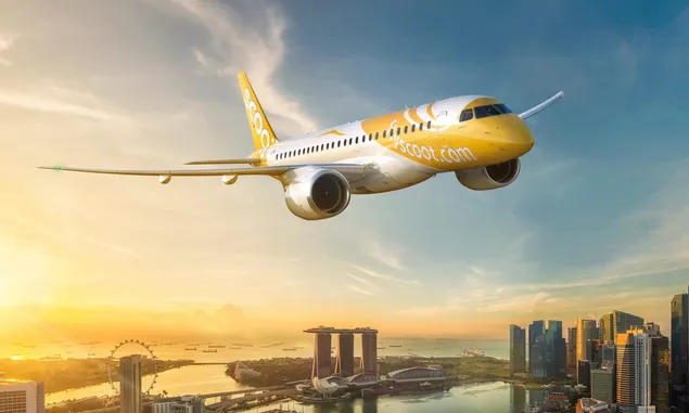 Scoot Maskapai Singapura Pertama yang Akan Mengoperasikan E190-E2, Inilah Spesifikasinya