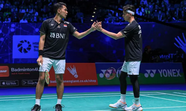 Fajar/Rian Juara All England 2023, Ahsan Cedera