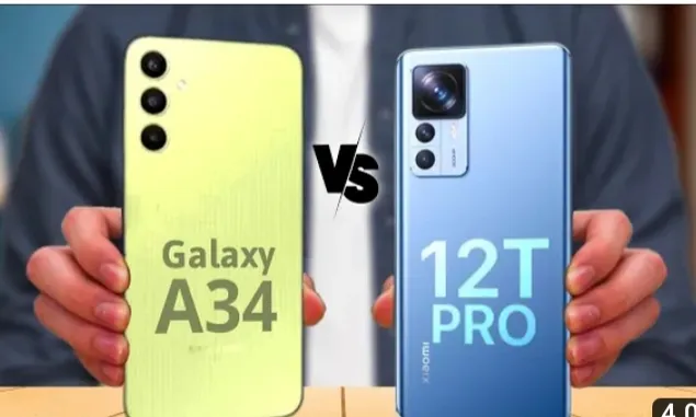 Battle Spesifikasi Handphone Xiaomi 12T VS Samsung Galaxy A34 5G Indonesia! Manakah Yang Lebih Unggul?