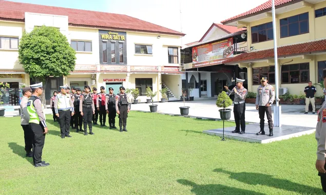 Jelang Pengamanan Mudik, Polres Brebes Gembleng Anggota Gerakan Pengaturan Lalulintas