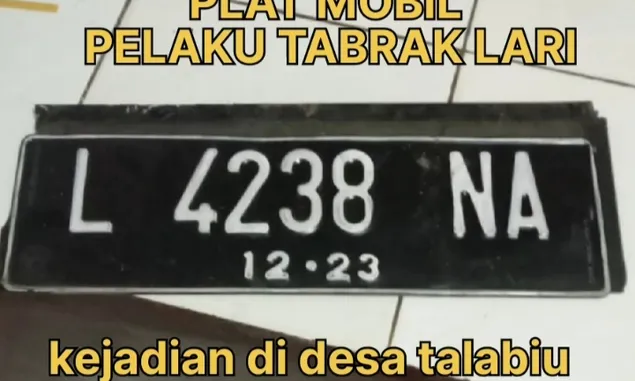 2 Orang Korban Tabrak Lari Kritis! Kendaraan Nomor Polisi L 4238 NA Masuk Dalam Daftar Pencarian