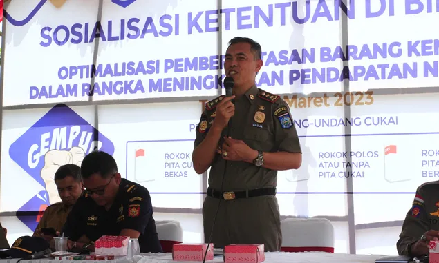 Satpol PP NTB Lakukan Kegiatan Gempur Rokok Ilegal di Lombok Utara