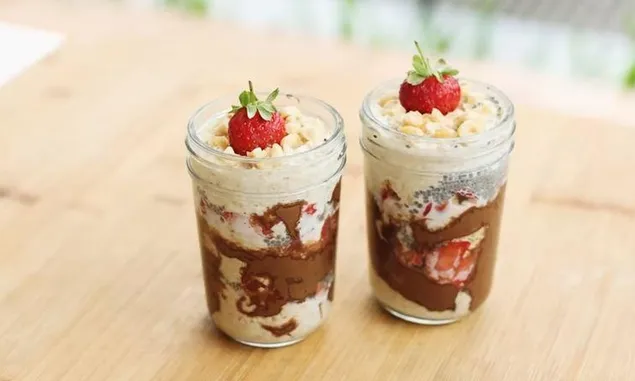 Inilah Resep Overnight oats cocok sebagai Pelengkap Sahur Puasa Ramadhan Anda, apalagi cara Membuatnya Mudah