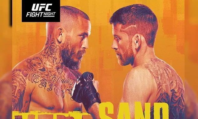 Jangan Lewatkan Duel Marlon Vera vs Cory Sandhagen di UFC San Antonio 2023, Link Nonton di Sini