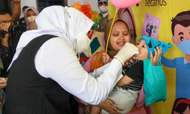 Cegah KLB, 108.000 Balita di Kota Bandung Harus Divaksin Polio
