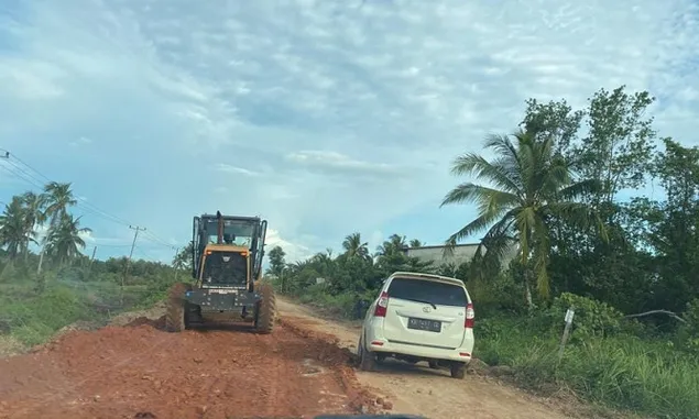 Galian C Pekerjaan Proyek Jalan Provinsi Disebut Ilegal, Ini Penjelasan Pelaksana Proyek