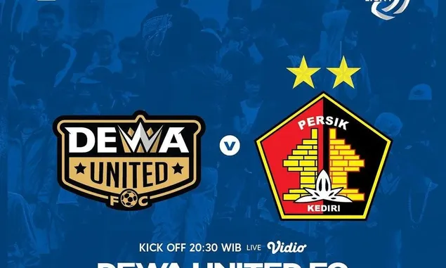 Sedang Berlangsung! Link Live Streaming Persik Kediri vs Dewa United di Liga 1 Malam Ini Siaran Langsung TV
