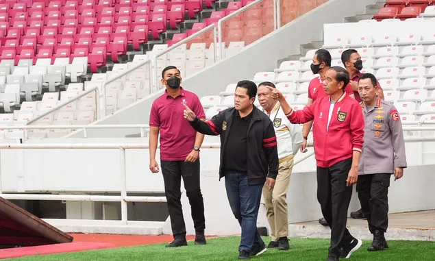 Ada Hal yang Ditanyakan Jokowi Saat Temui Penggawa Timnas Indonesia U20