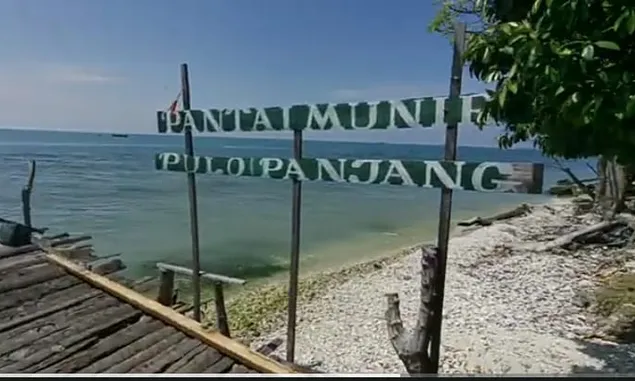 Pantai Munir di Pulo Panjang Kota Serang, Tempat Wisata dengan Pemandangan Alam yang Memukau dan Menyegarkan
