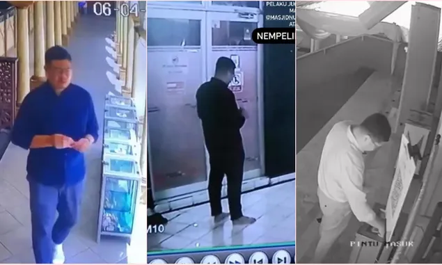 Viral Video Pria Ganti QRIS Kotak Amal Di Masjid Pakai Rekeningnya, Netizen: Setan Minder Liat Kelakuannya!
