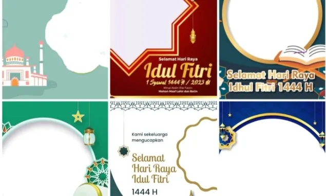 Terbaik 10 Link Twibbon Hari Raya Idul Fitri  2023, Desain Elegan Cocok Dibagikan ke Whatsapp dan Instagram