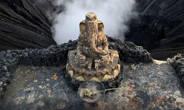 Kabar Hilangnya Patung Ganesha di Gunung Bromo, Pihak BB TNBTS Angkat Bicara