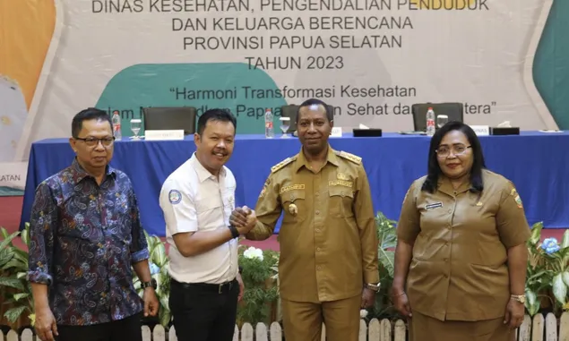 Penandatanganan UHC Papua Selatan Permudah Layanan Kesehatan