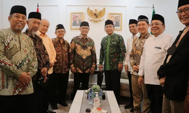 Para Petinggi NU dan Muhammadiyah Bertemu Bahas Isu Strategis
