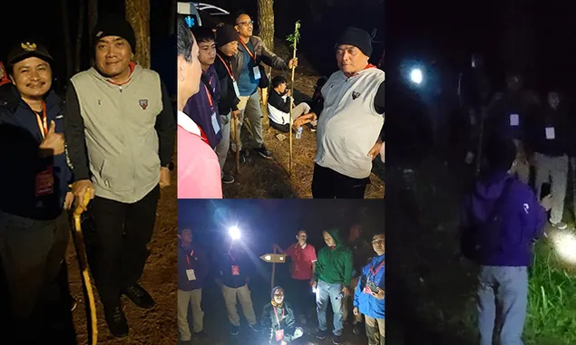 Wali Kota Cirebon dan Puluhan Wartawan Telusuri Kaki Gunung Slamet Tengah Malam, Ternyata Ini Tujuannya