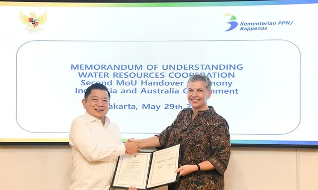 Australia Memperbarui Perjanjian Kerja Sama  Bidang Pengelolaan Sumber Daya Air dengan Indonesia