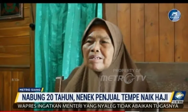 Berkah! Penjual Tempe Naik Haji, Jamaah Lansia Asal Blora yang Sehat dan Energik