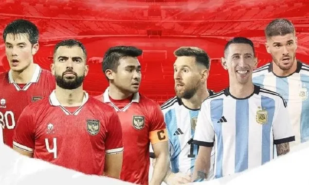 SIARAN ULANG Indonesia vs Argentina, Video Laga Persahabatan FIFA Matchday