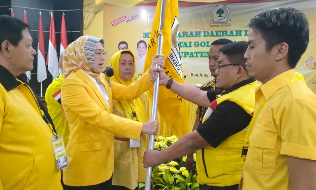 DPD Golkar Purwakarta Kini Dipimpin Anne Ratna Mustika