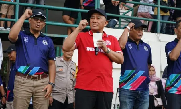 Pembinaan Atlet Sepak Bola Usia Muda, Wali Kota Depok Buka Turnamen Piala Soeratin Di Stadion Merpati Depok