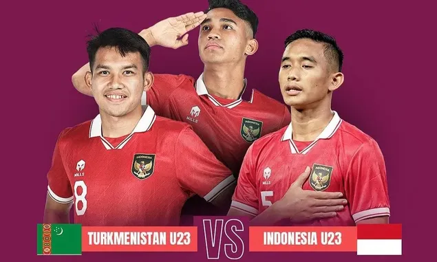 Link Nonton Indonesia Vs Turkmenistan U23 Score808 dan Yalla TV Ilegal, Streaming di RCTI Plus dan Vision Plus