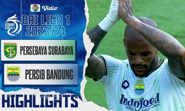 RESPECT, Selebrasi David Da Silva saat Cetak Gol ke Gawang Persebaya, Persib Bandung Masuk 3 Besar