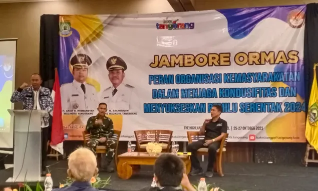 Badan Kesbangpol Kota Tangerang Gelar Jambore Ormas, Fokus pada Suksesnya Pemilu 2024